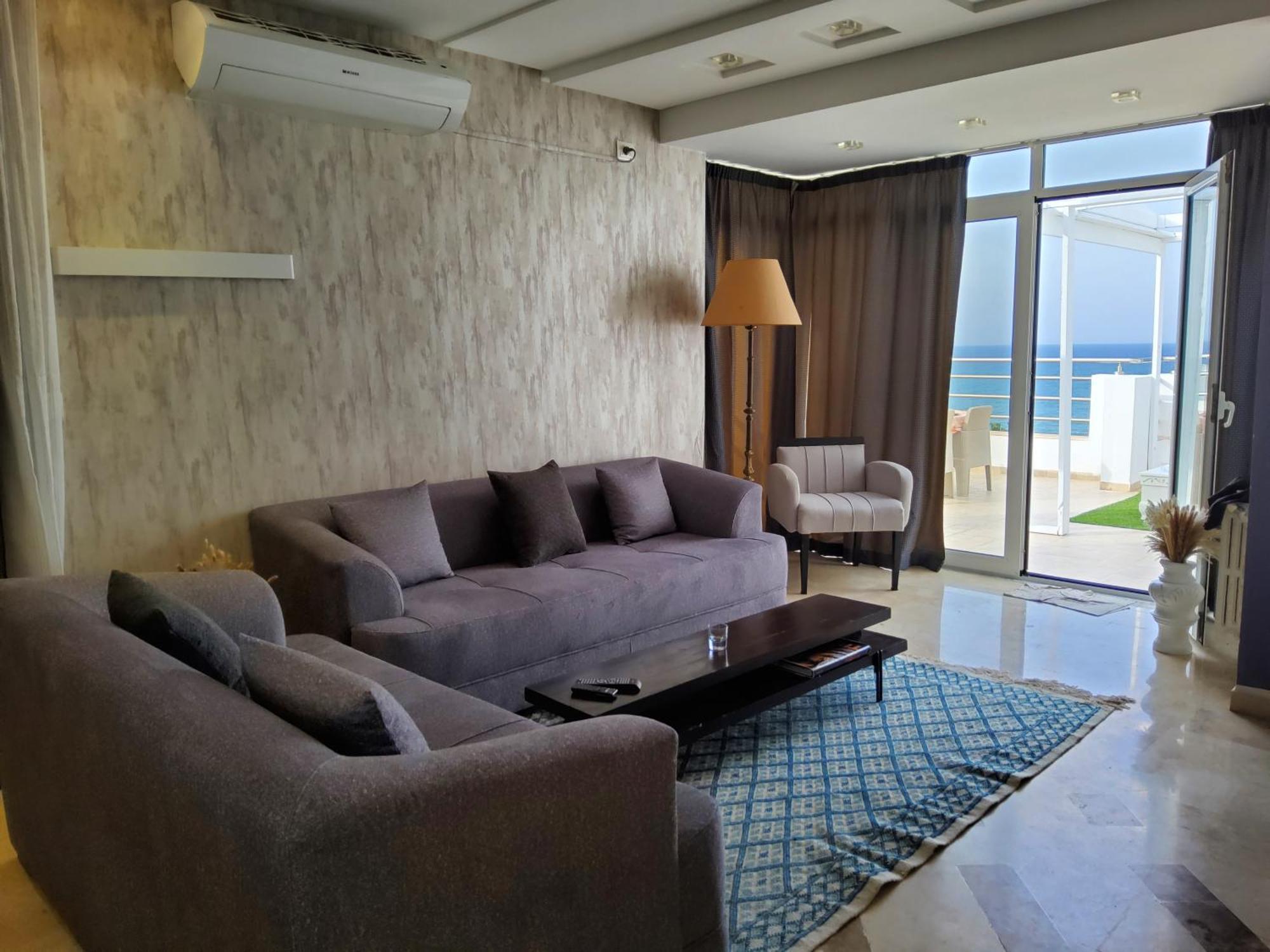 Seven Sky Penthouse Lägenhet Sousse Exteriör bild