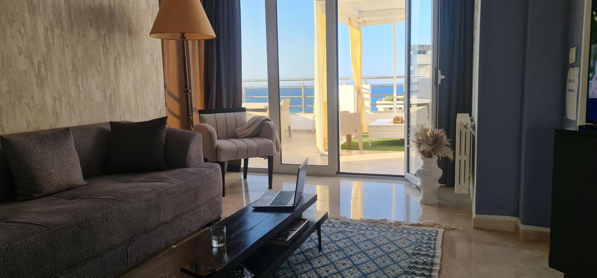 Seven Sky Penthouse Lägenhet Sousse Exteriör bild
