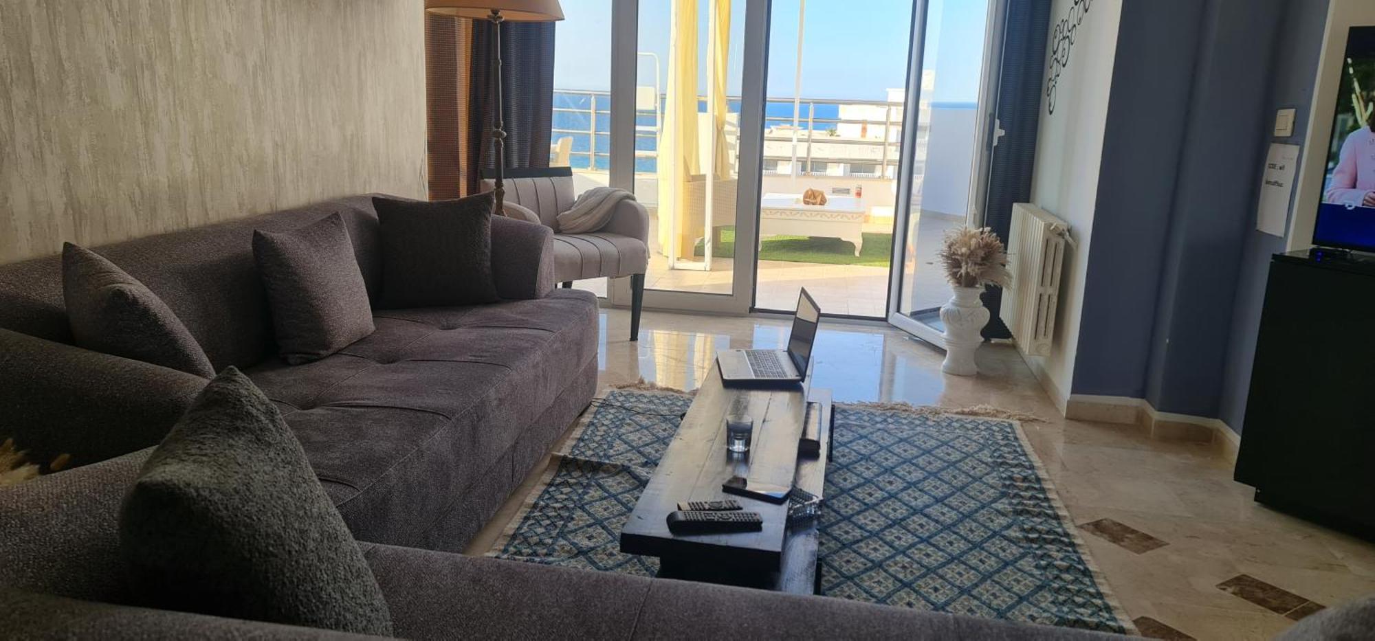 Seven Sky Penthouse Lägenhet Sousse Exteriör bild