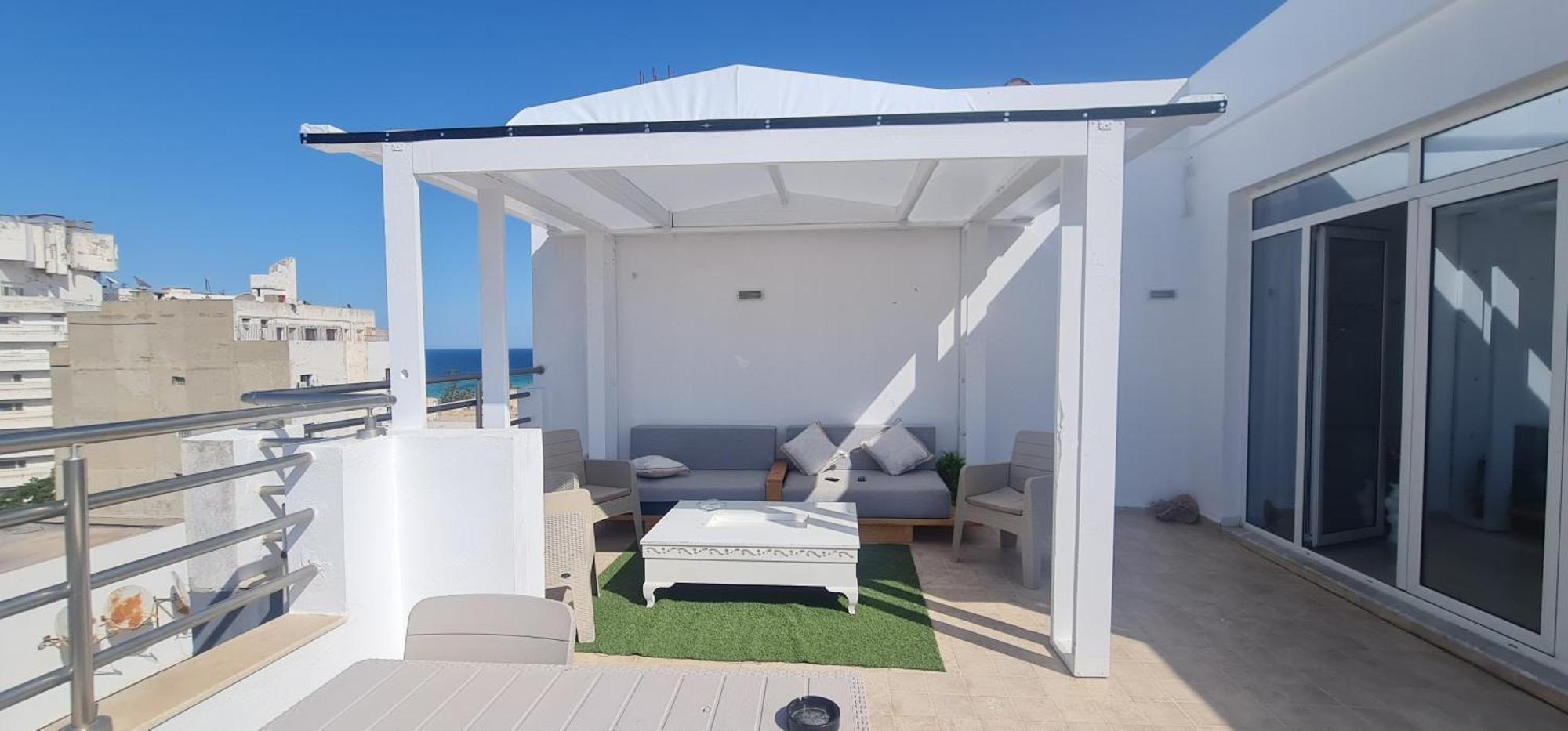 Seven Sky Penthouse Lägenhet Sousse Exteriör bild