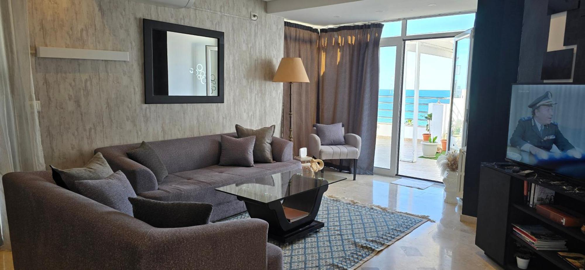Seven Sky Penthouse Lägenhet Sousse Exteriör bild