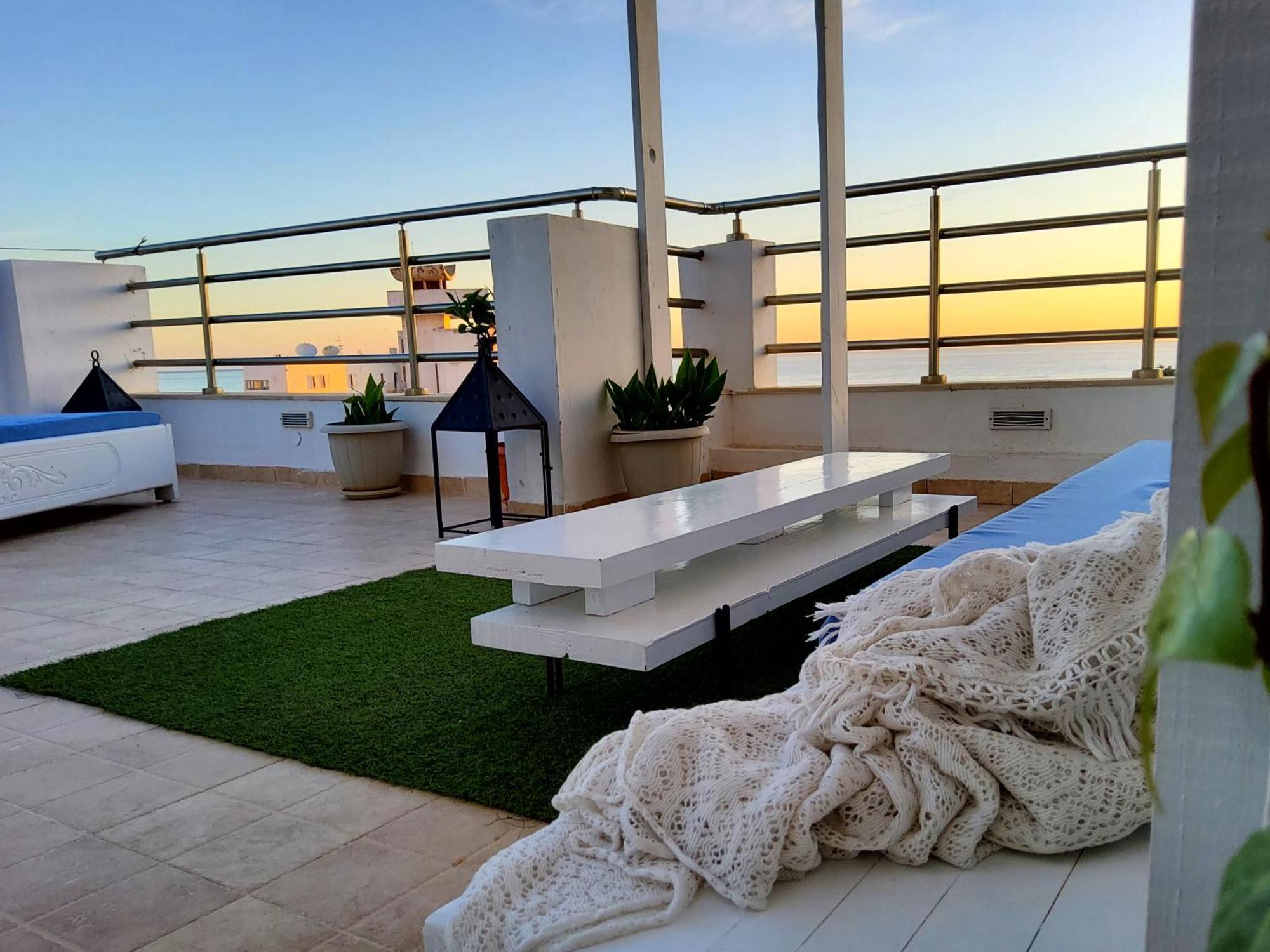 Seven Sky Penthouse Lägenhet Sousse Exteriör bild