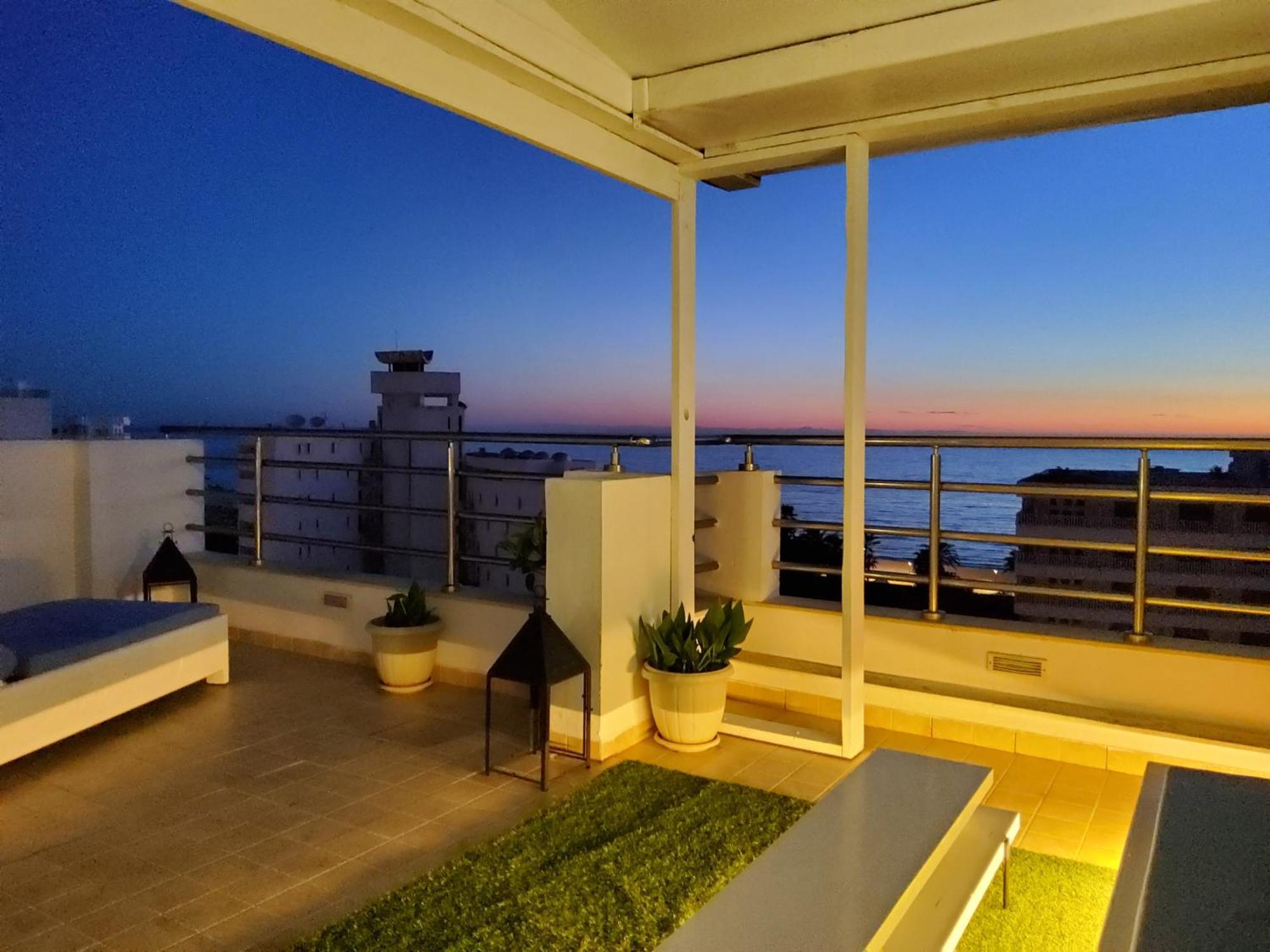 Seven Sky Penthouse Lägenhet Sousse Exteriör bild